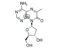 4-Amino-6-methyl-8-(2-deoxy-β-D-ribofuranosyl)-7(8H)-pteridone